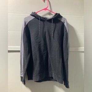 Stylish Black and Gray Men's Hoodie
